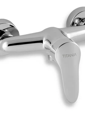 Sprchová baterie bez příslušenství 150 mm Titania Iris New chrom (94461/1,0) Cenově Výhodný