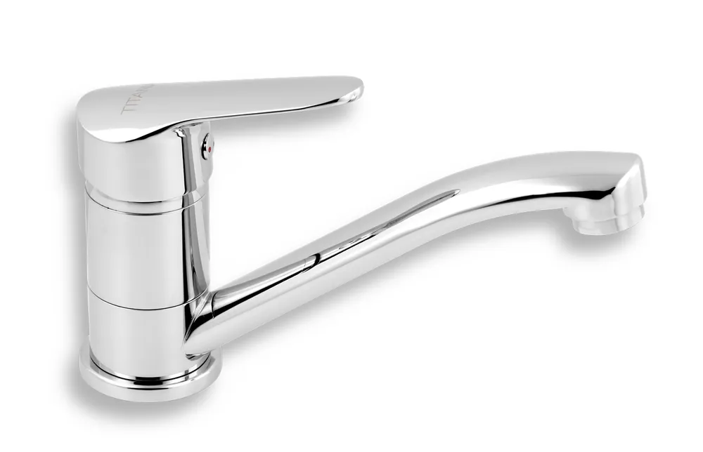 Umyvadlová dřezová baterie Titania Iris New chrom (94496,0) Tovární Cena