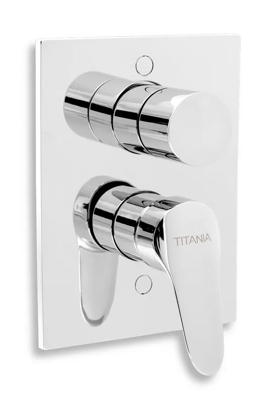 Sleva Vanová/sprchová baterie s přepínačem Titania Iris New chrom (94450R,0)