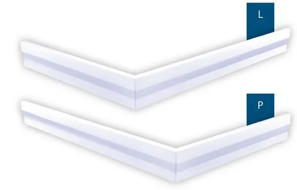 Víkendová Akce Panel ke sprchové obdélníkové vaničce 110x75 levý (GP11075 L)