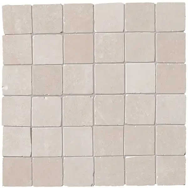 Beperkt Aanbod Maku Light Gres Macromosaico Matt - dlaždice mozaika 30x30 krémová (fMKP)