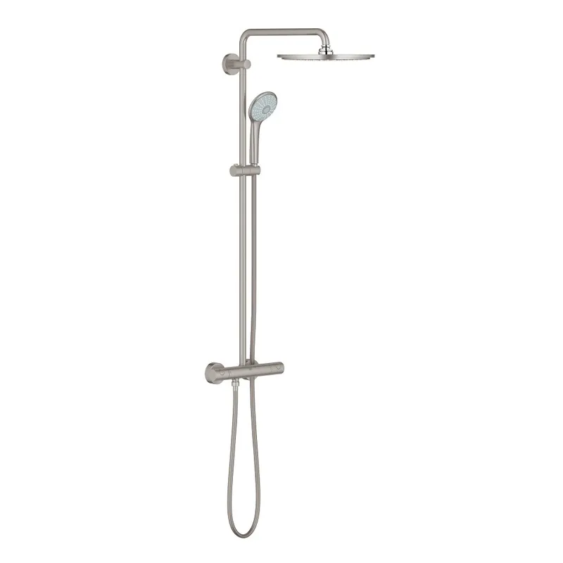 Fabrieksprijs Euphoria System 310 - sprchový systém s termostatem na zeď, Supersteel (26075DC0)