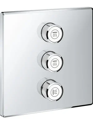 Actieprijs Grohtherm SmartControl - krytka trojitého ovladače průtoku, bez podomítkového tělesa (29127000)