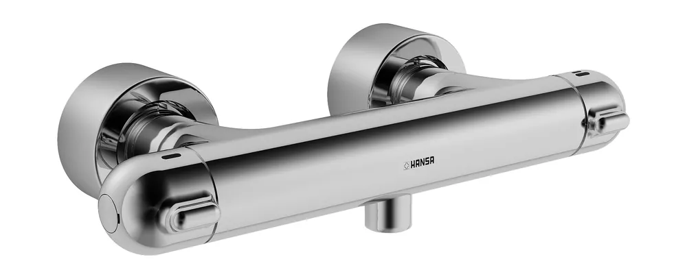 Hansamedipro Protec - termostatická nástěnná sprchová baterie (58080201) Premium