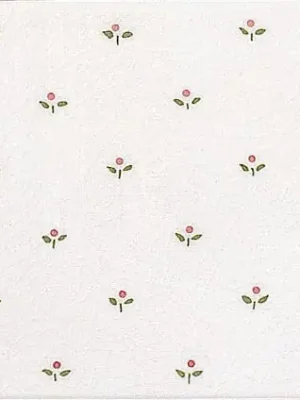 Modernista Decorado Mimosa PB Rosa C/C B - obkládačka 15x15 bílá (ADMO6013) Levný