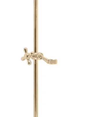 Sprchová tyč s posuvným držákem Morava, zlatá, 60 cm (MD0553Z) Weekendaanbieding