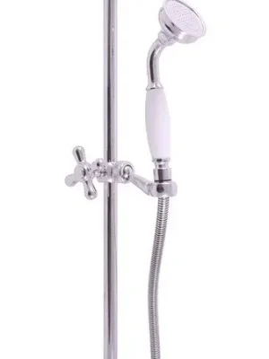 Uitverkoop Sprchový komplet, chrom, tyč 60 cm, hadice 150 cm (SK2217-1)