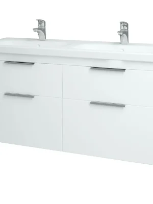 Tovární Cena Enzo SZZ4 130 - skříňka s umyvadlem 130 cm, závěsná, CS II (ENZ033 SZZ4 130 CS II)
