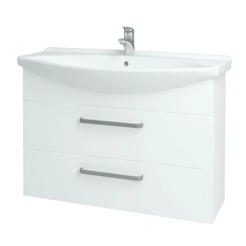 Certifikovaný Take It SZZ2 105 - skříňka s umyvadlem 105 cm, 2 zásuvky, závěsná, CS I (TAK039 SZZ2 105 CS I)