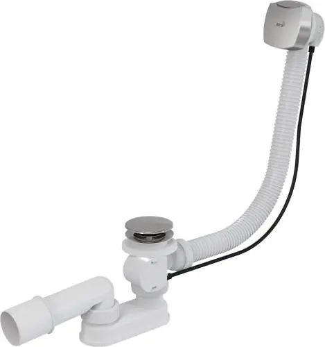 Exclusieve Akce Sifon vanový automat komplet, chrom, délka 57 cm (A51CRM)