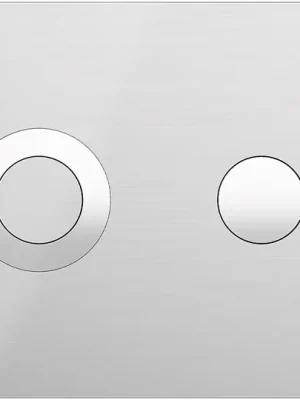 Poslední Šance Turn Inox - WC ovládací tlačítko kov-mat/lesk (TURN-INOX)