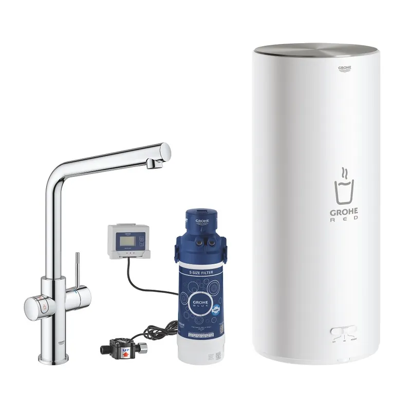 Korting Grohe Red Duo - baterie a zásobník pro vroucí a teplou vodu (7l) (30325001)