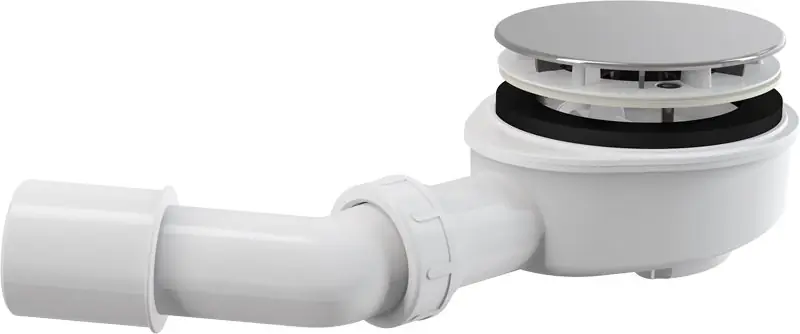 Actieprijs Odtoková souprava pro silnostěnné vaničky, chrom, prům. 90 mm (A492CR)
