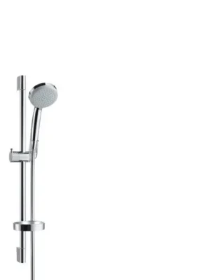 Beste Prijs Croma 100 sprchová sada Vario EcoSmart 9 l/min se sprchovou tyčí 65 cm a miskou na mýdlo (27776000)