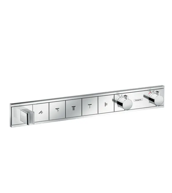 RainSelect termostatická baterie pod omítku pro 5 spotřebičů (15358000) Premium