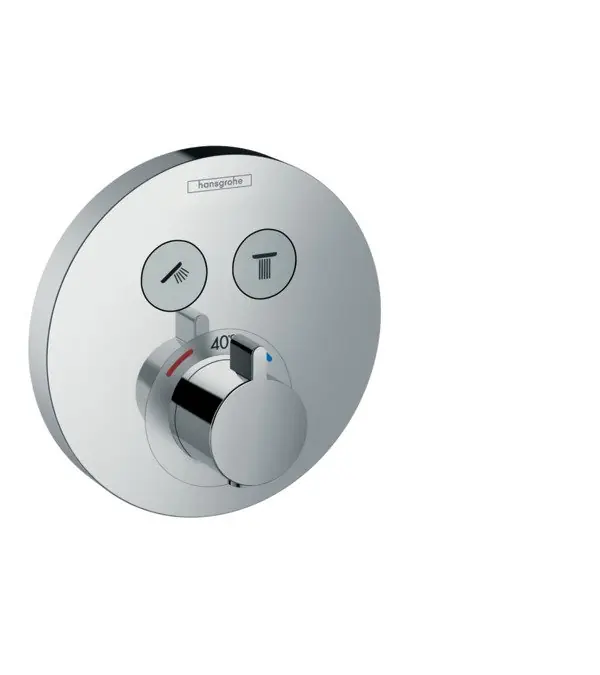 ShowerSelect S termostat pod omítku pro 2 spotřebiče (15743000) Superprijs