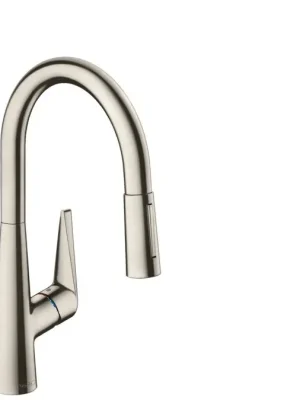 Blesková Nabídka Talis M51 - kuchyňská páková baterie 200, vytahovatelná sprška, 2jet, nerez (72813800)