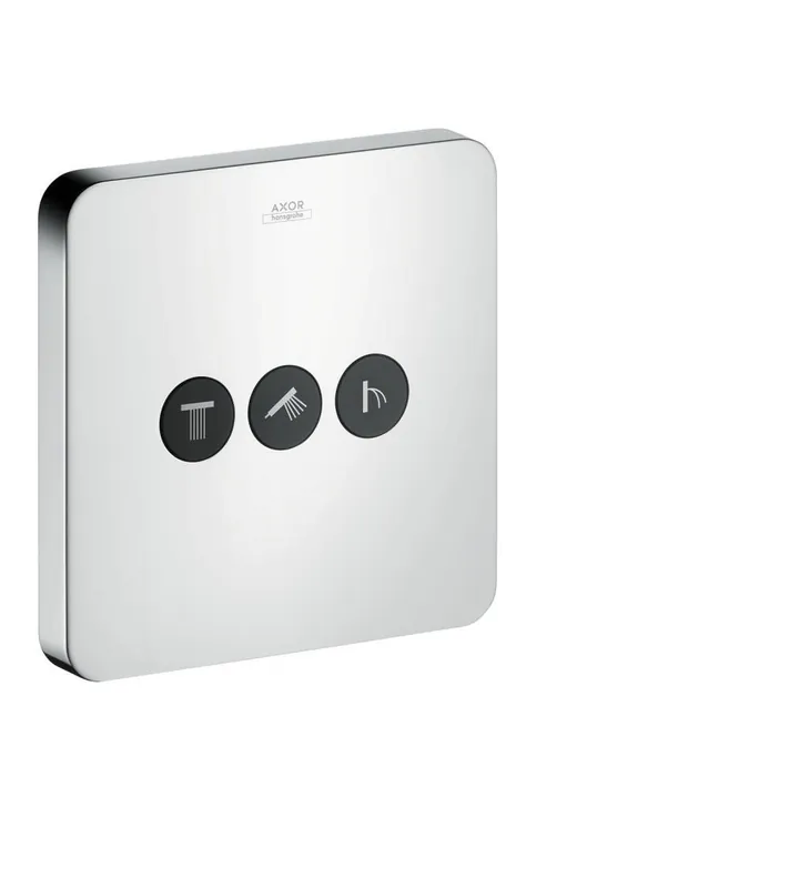 ShowerSelect Softcube - podomítkový ventil pro 3 spotřebiče, vrchní sada (36773000) Direct Verzonden