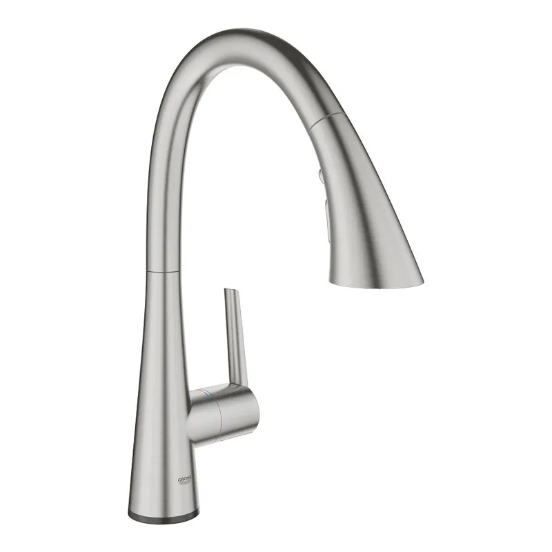 Laatste Kans Zedra - dotyková dřezová baterie Supersteel (30219DC2)