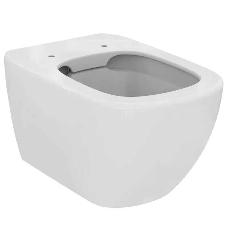 Tesi Rimless - závěsný klozet (bez splachovacího kruhu), bez sedátka (T350301) Flitsaanbieding
