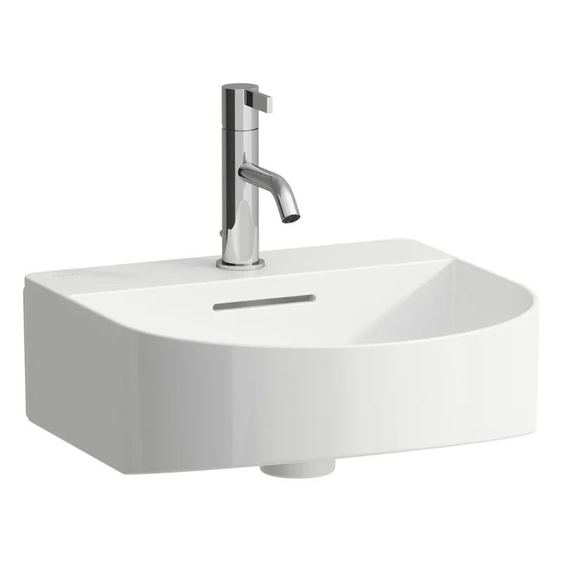 Sonar SaphirKeramik - umývátko 41x42, 1 otvor pro baterii, s přepadem (H8153410001041) Tijdelijk Beschikbaar
