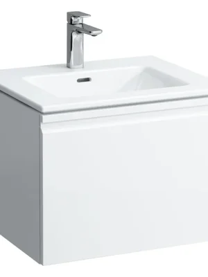 Aanbieding Laufen Pro S - skříňka 60x50 včetně umyvadla, vnitřní zásuvka, světlý dub (H8609624791041)