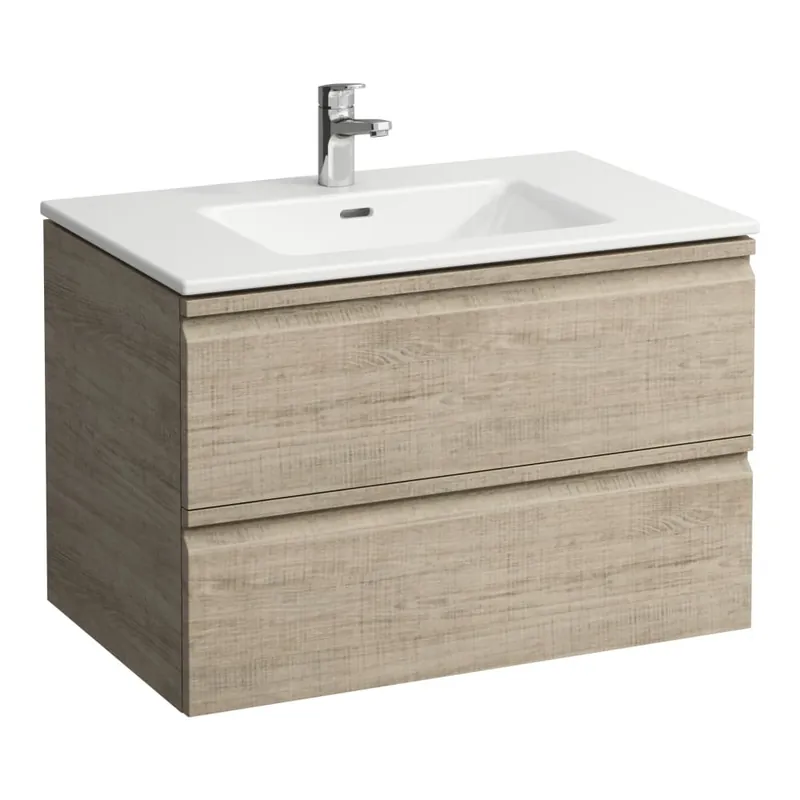 Laufen Pro S - skříňka 80x50 včetně umyvadla, světlý dub (H8619634791041) Goedkoop