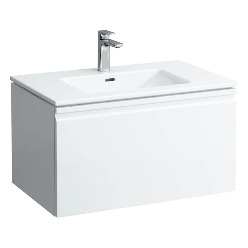 Veilige Betaling Laufen Pro S - skříňka 80x50 včetně umyvadla, světlý dub (H8609634791041)