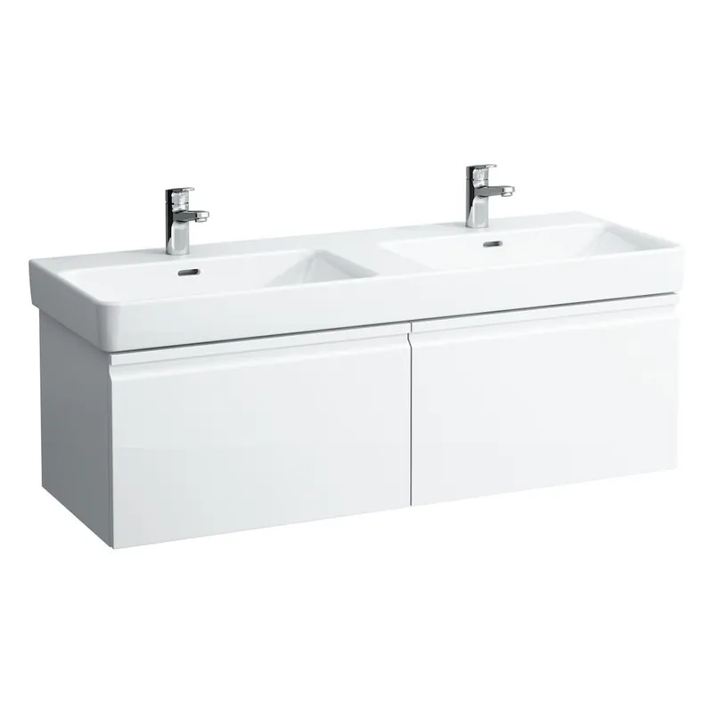 Laufen Pro S - skříňka 126x45 pod dvojumyvadlo H814968, světlý dub (H4835710964791) Beste Prijs