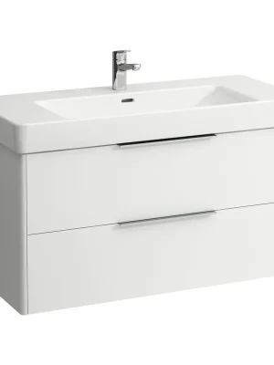 Aanbieding Base - skříňka 101x43,8 pod umyvadlo H813966, bílá lesklá (H4024521102611)