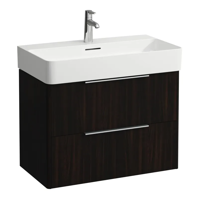 Flitsaanbieding Base - skříňka 73,3x39,1 pod umyvadlo H810285, tmavý jilm (H4023521102631)