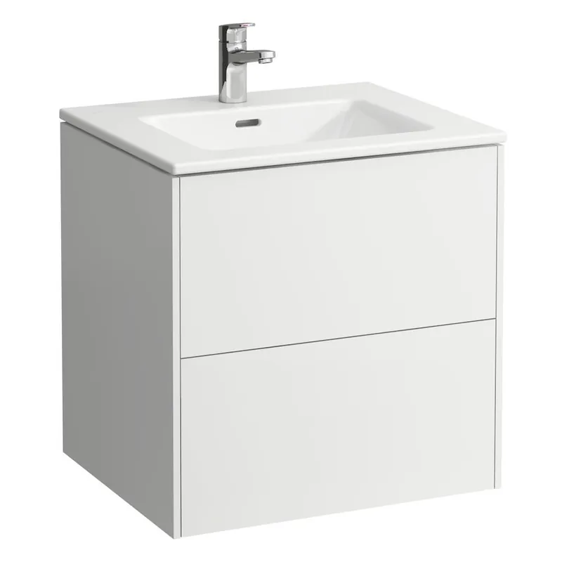 Populair Base - skříňka 60x50 včetně umyvadla, bílá matná (H8649602601041)