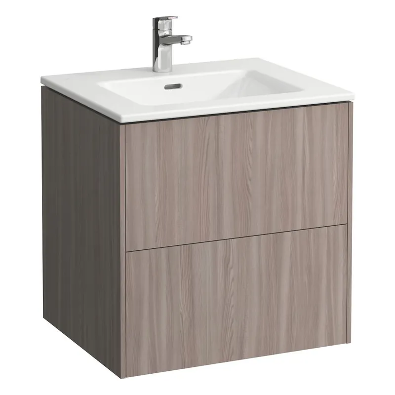 Base - skříňka 60x50 včetně umyvadla, světlý jilm (H8649602621041) Speciale Aanbieding