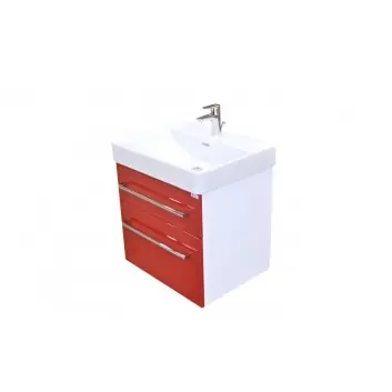 Smaragd - spodní skříňka pod umyvadlo Laufen Pro S Compact 60 cm, 2 zásuvky, závěsná (SMLC60ZZxy) Hoge Kwaliteit