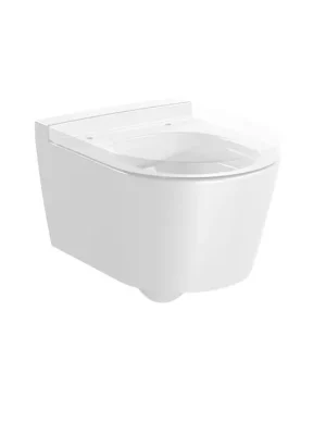 Ověřený Compact Inspira Round - závěsný klozet rimless, bez sedátka (A346528000)