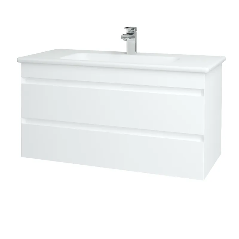 Omezené Množství Majesty SZZ2 100 - skříňka s umyvadlem 100 cm, závěsná, CS II (MAJ003 SZZ2 100 CS II)