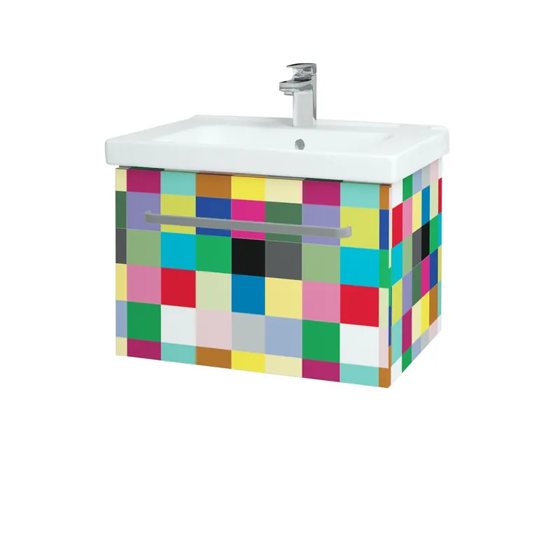 Omezená Nabídka Big Inn SZZ 65 - skříňka s umyvadlem 65 cm, závěsná, CS III (BIN010 SZZ 065 CS III)
