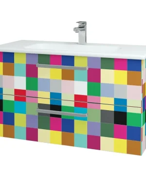 Kupte Ještě Dnes Gio SZZ2 100 - skříňka s umyvadlem 100 cm, závěsná, CS III (GIO003 SZZ2 100 CS III)