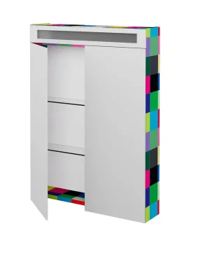 Air GA2OE 60 - galerka s osvětlením, zásuvka a vypínač, CS III (AIR GA2OE 060 CS III) Flitsaanbieding