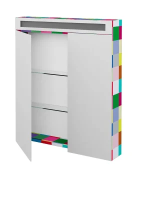 Air GA2NOE 70 (40/30) - galerka s osvětlením, zásuvka a vypínač, CS III (AIR GA2NOE 070 CS III) Nieuw