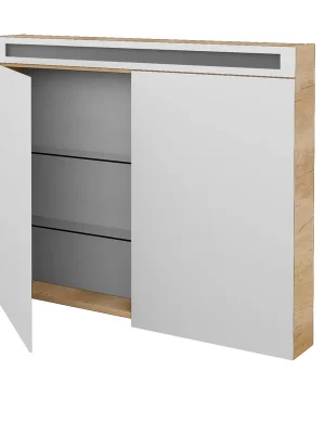 Značkový Air GA2OE 100 - galerka s osvětlením, zásuvka a vypínač, CS I (AIR GA2OE 100 CS I)