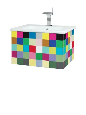 Variante SZZ 60 - skříňka s umyvadlem Euphoria 60 cm, 1 zásuvka, závěsná, CS III (VAR001 SZZ 060 CSIII) Kupte Ještě Dnes