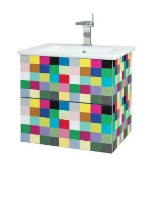 Variante SZZ2 60 - skříňka s umyvadlem Euphoria 60 cm, 2 zásuvky, závěsná, CS III (VAR001 SZZ2 060 CSIII) Oblíbený