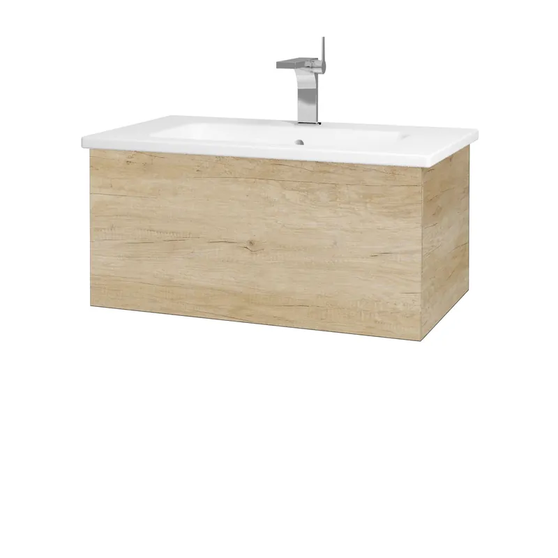 Variante SZZ 80 - skříňka s umyvadlem Euphoria 80 cm, 1 zásuvka, závěsná, CS I (VAR002 SZZ 080 CSI) Vysoce Kvalitní