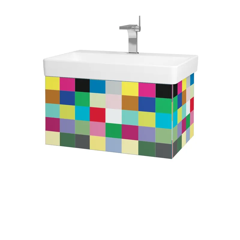 Variante SZZ 70 - skříňka pro umyvadlo Laufen Pro S 70 cm, 1 zásuvka, závěsná, CS III (VAR079 SZZ 070 CSIII) Ověřený