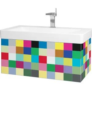 Variante SZZ 85 - skříňka pro umyvadlo Laufen Pro S 85 cm, 1 zásuvka, závěsná, CS III (VAR080 SZZ 085 CSIII) Denní Nabídka