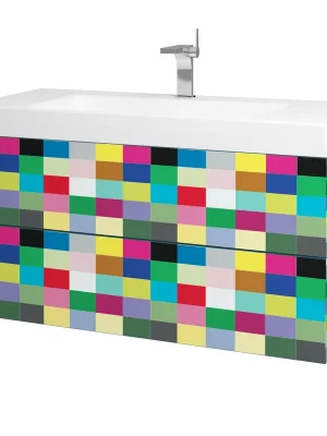 Variante SZZ2 105 - skříňka pro umyvadlo Laufen Pro S 105 cm, 2 zásuvky, závěsná, CS III (VAR081 SZZ2 105 CSIII) Must-Have
