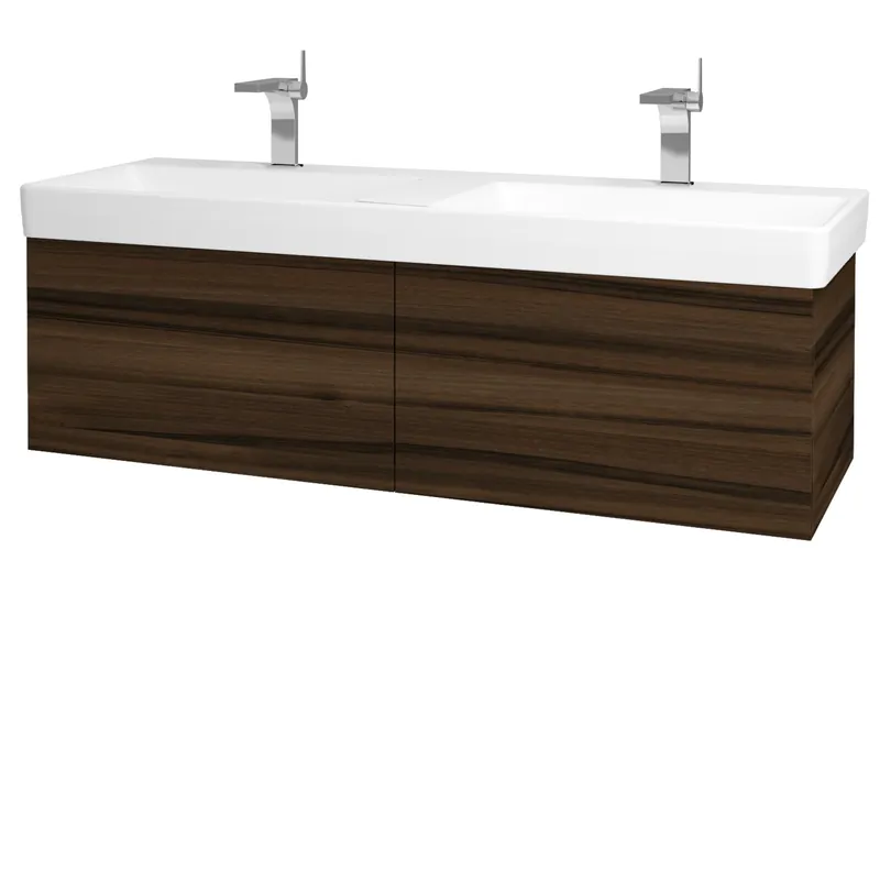 Variante SZZ2 130 - skříňka pro umyvadlo Laufen Pro S 130 cm, 2 zásuvky, závěsná, CS I (VAR084 SZZ2 130 CSI) Favoriet