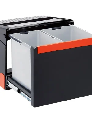 Cube 50 odpadkový koš - dvoudruhový, spodní skříňka od 50 cm (134.0055.289) Premium
