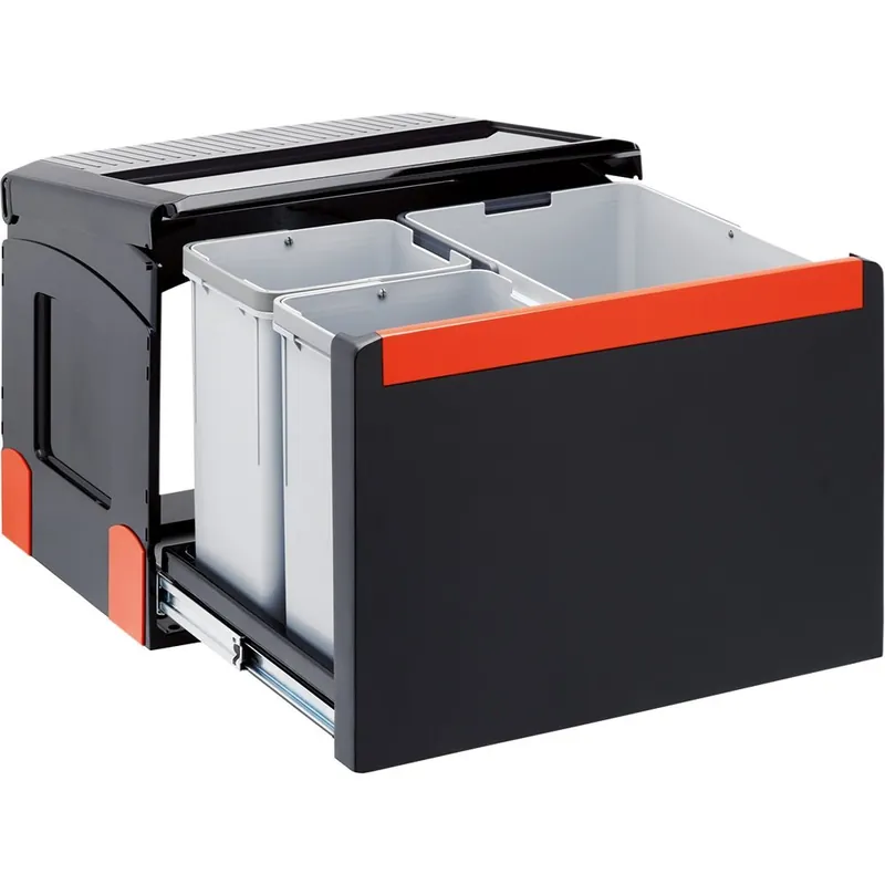 Must-Have Cube 50 odpadkový koš - třídruhový, spodní skříňka od 50 cm (134.0055.291)